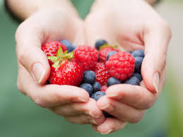 beeren Hand voll